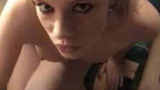 Foxy Blond Wife Stroking And Sucking Cock