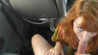 Hot, red haired babe got fucked
