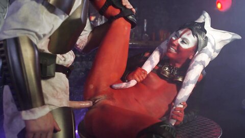 Masked girl is about to get fucked