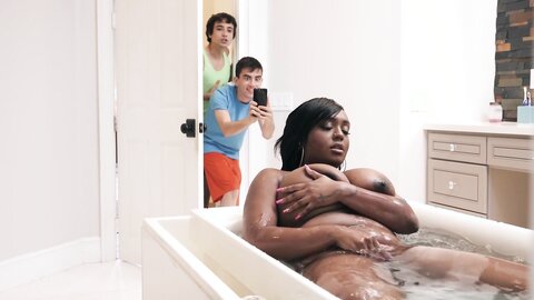 Ricky and friend got caught peeping on his stepmom